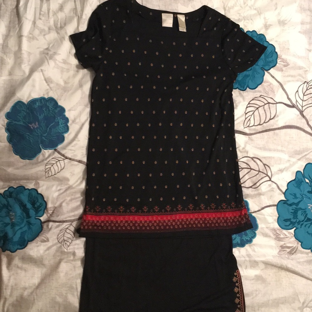 Emma James ‼️ 2 piece shirt and skirt ‼️ like new